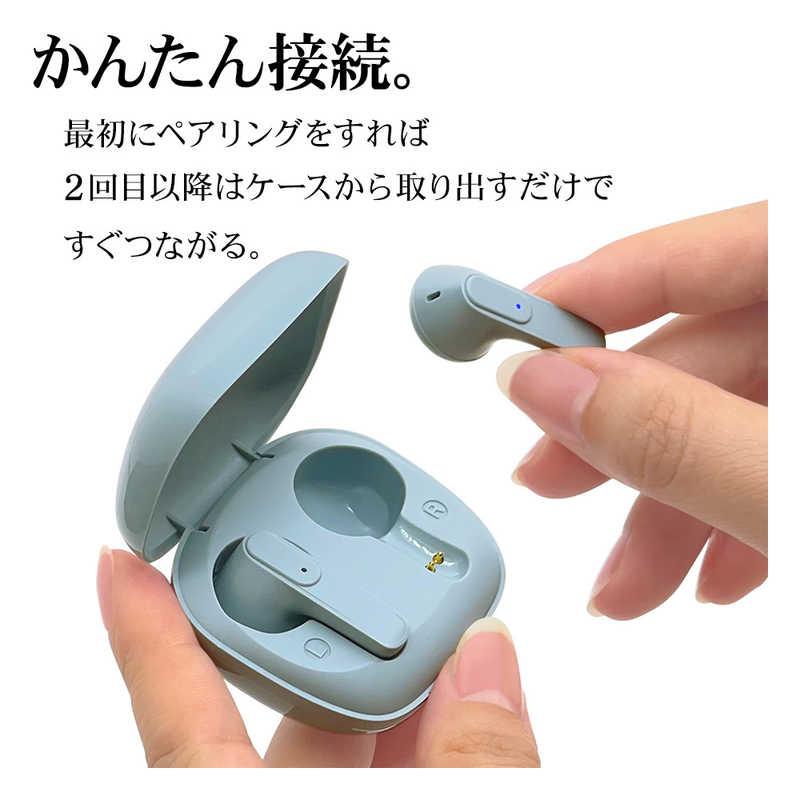 ラスタバナナ 完全ワイヤレスステレオイヤホン ホワイト RTWS05WH