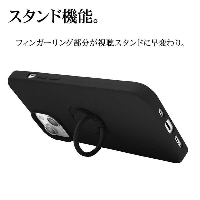 ラスタバナナ iPhone 14 6.1インチ/iPhone13 TPUリングケース BK ラスタバナナ iPhone 14 6.1インチ/iPhone13 TPUリングケース BK