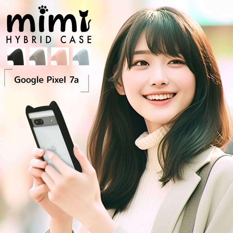 ラスタバナナ　Google Pixel 7a 用 猫耳ケース mimi SBL スモーキーブルー　7523PXL7AHB｜y-kojima｜04