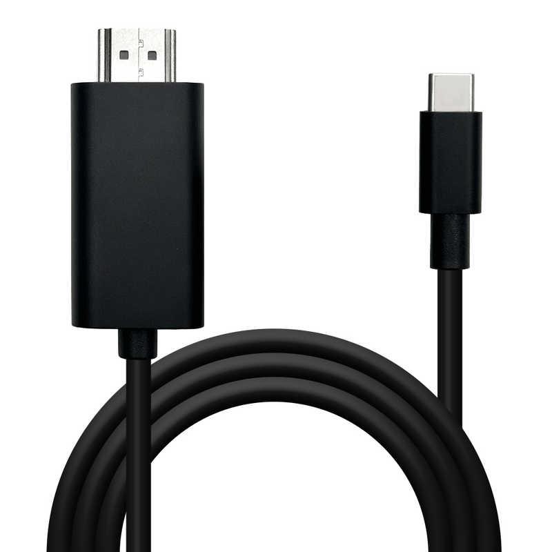 ラスタバナナ Type-C to HDMI ミラーリングケーブル 2.5m ブラック
