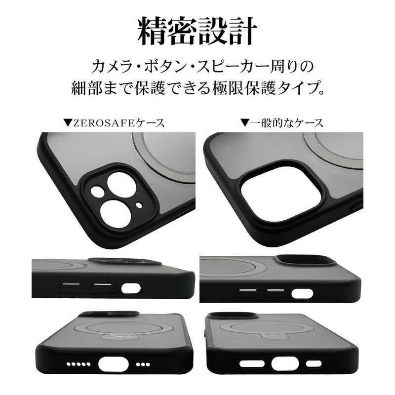 ラスタバナナ iPhone 15 ZEROSAFE 極限保護 ハイブリッドケース TPU×PC