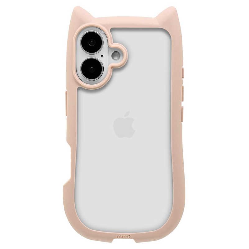 獅子文路品 ラスタバナナ iPhone 16(6.1インチ)mimi 猫耳ハイブリッドケース