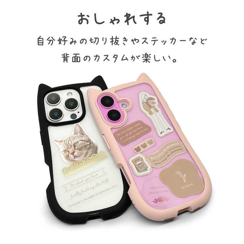 ラスタバナナ iPhone16 Pro Max mimi 猫耳ハイブリッドケース TPU×PC
