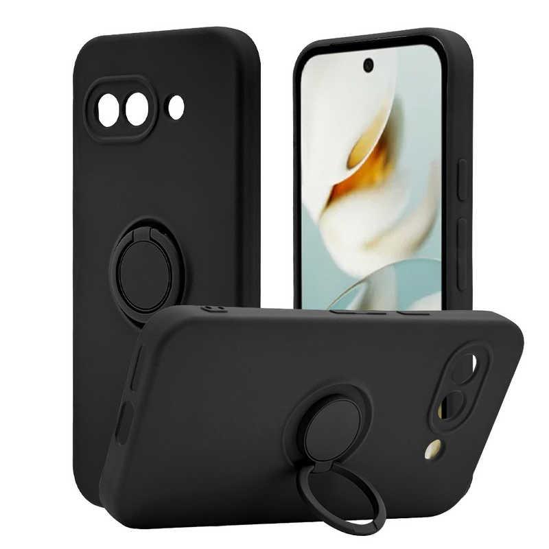 ラスタバナナ Google Pixel 9a TPUリングケース ブラック 8605P9ATPRBK