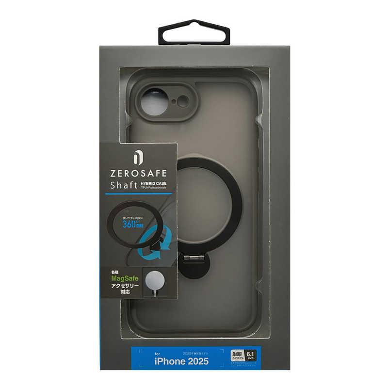 ラスタバナナ iPhone 16e ZEROSAFE Shaft Magsafe対応 360°回転