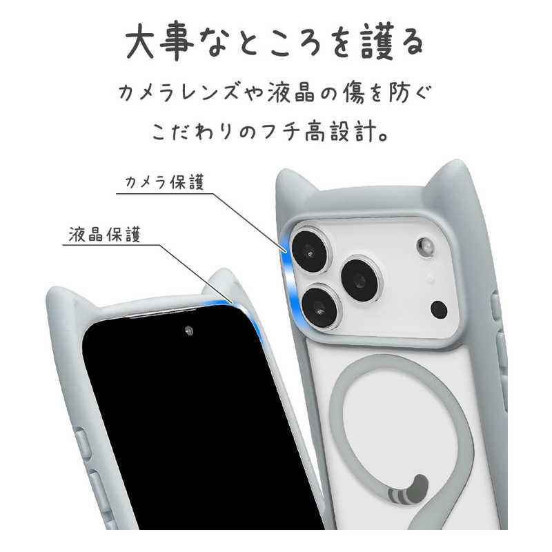 ⭐︎専用⭐︎ ラスタバナナ iPhone 17 Proケース mimi 猫耳 TPU×PC 磁力充電対応 SBL