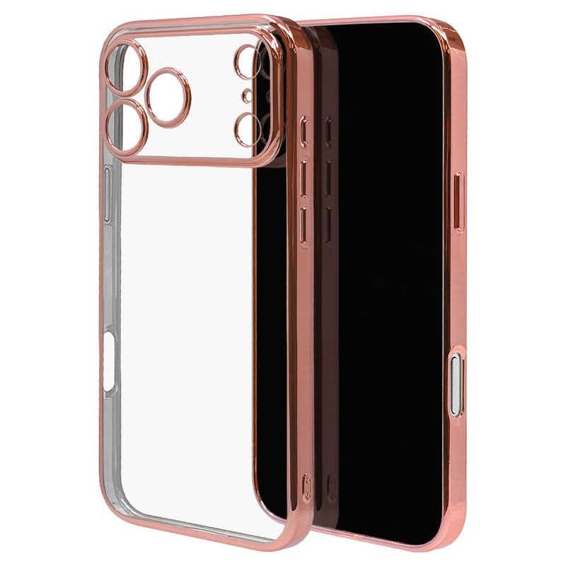 ラスタバナナ iPhone 17 Pro Maxケース 極TPU メタルフレーム ピンク
