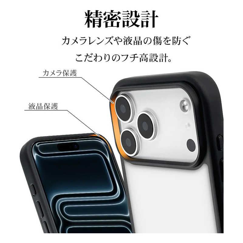 ラスタバナナ iPhone 17 Pro Maxケース RHINOX 5H ブラック×クリア