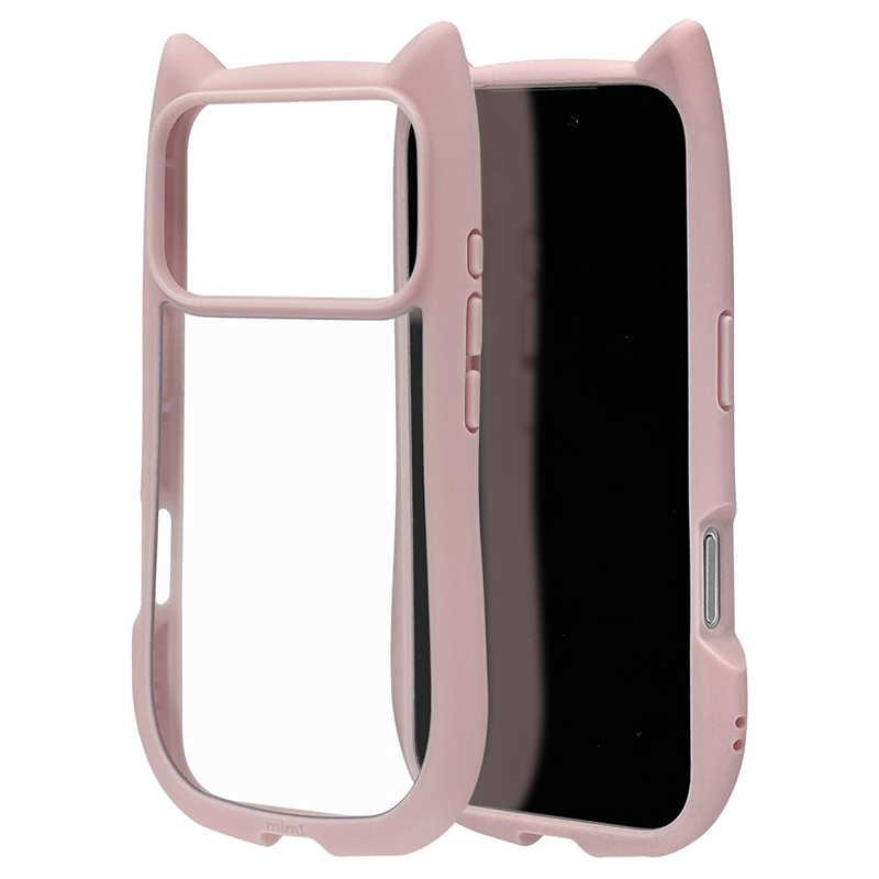 ラスタバナナ iPhone 17 Proケース mimi 猫耳 TPU×PC ラベンダー