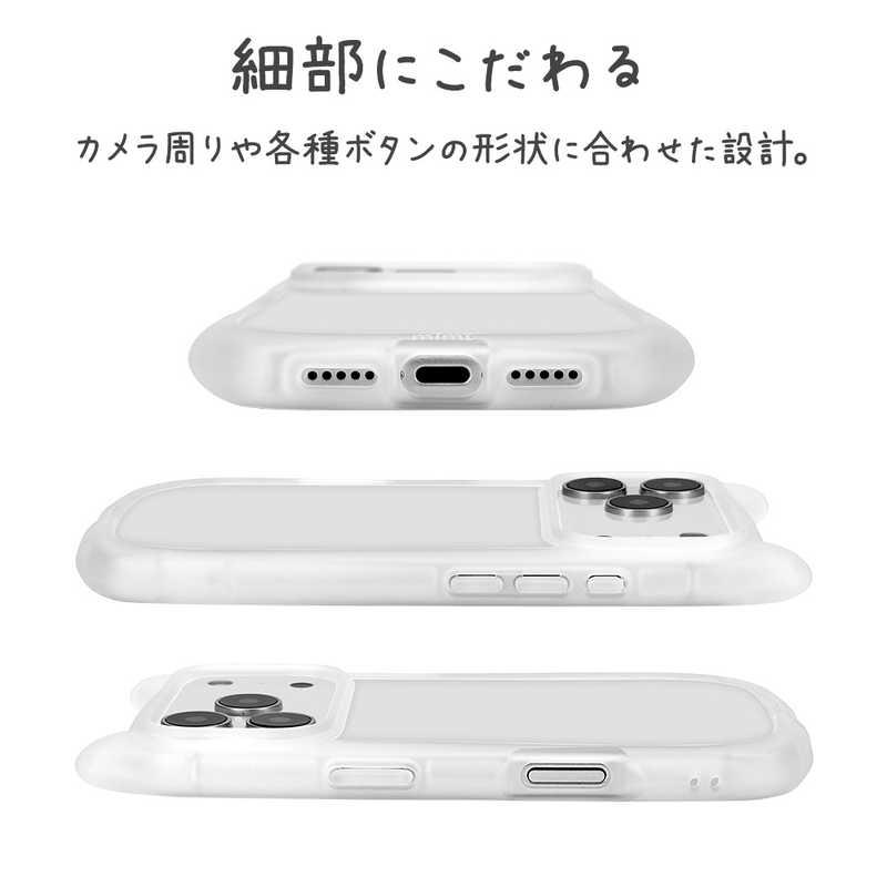 ラスタバナナ iPhone 17 Proケース mimi 猫耳 TPU×PC クリア
