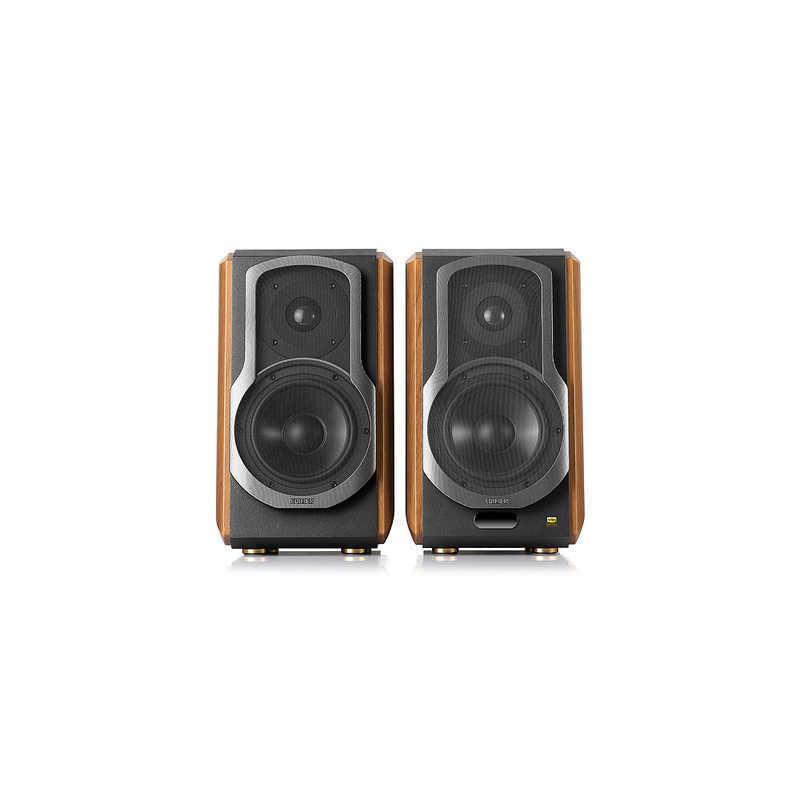 EDIFIER　PCスピーカー Bluetooth接続 ブラウン [AC電源/2.0ch/ハイレゾ対応]　ED-S1000MK2-Aの画像