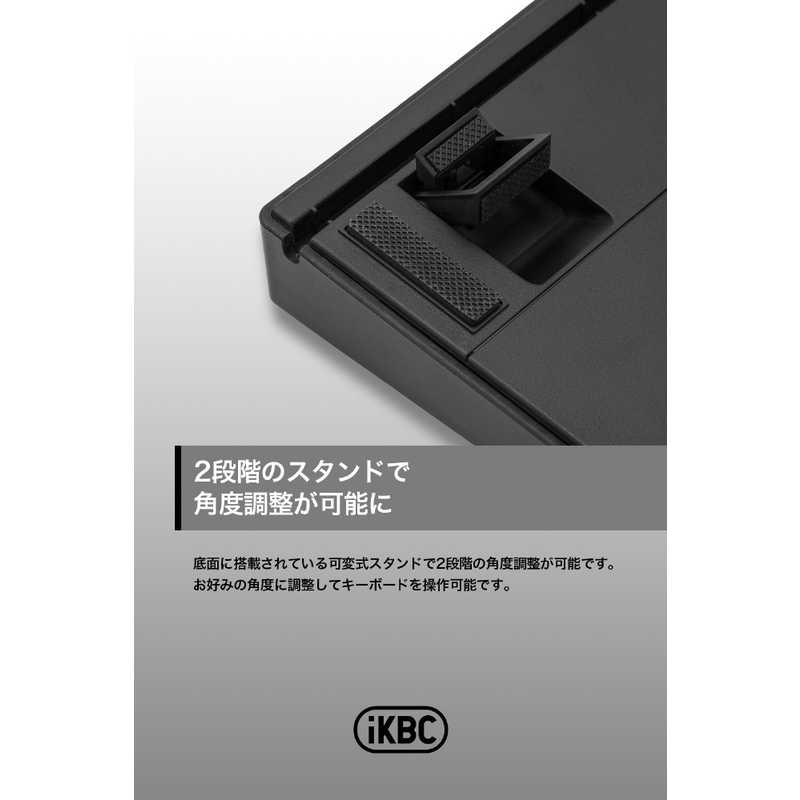 IKBC　iKBC製 JIS配列 91キー メカニカルキーボード(GATERON/赤軸リニア)　IK-CD87-G/RD-BK｜y-kojima｜06