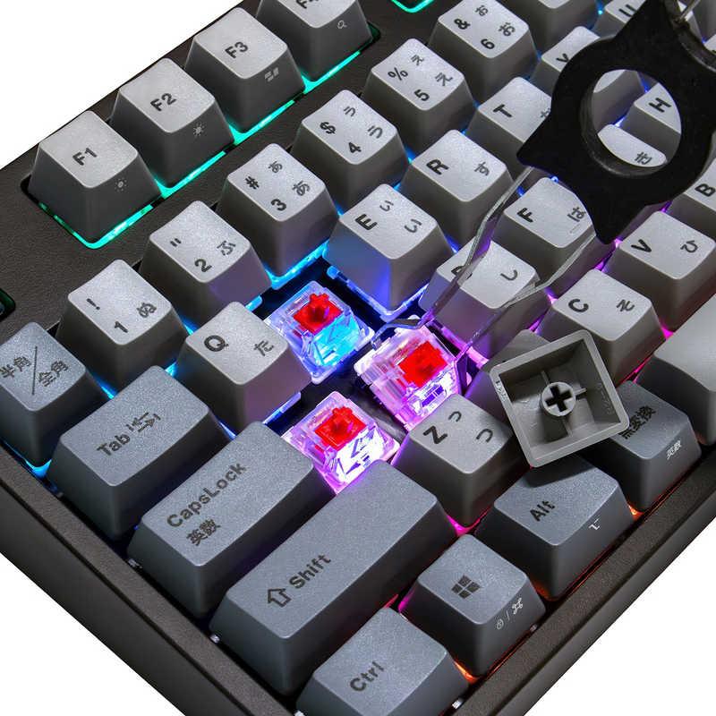 IKBC キーボード CD108 RGB(青軸) ［有線 /USB］ ブラック IK-CD108-G