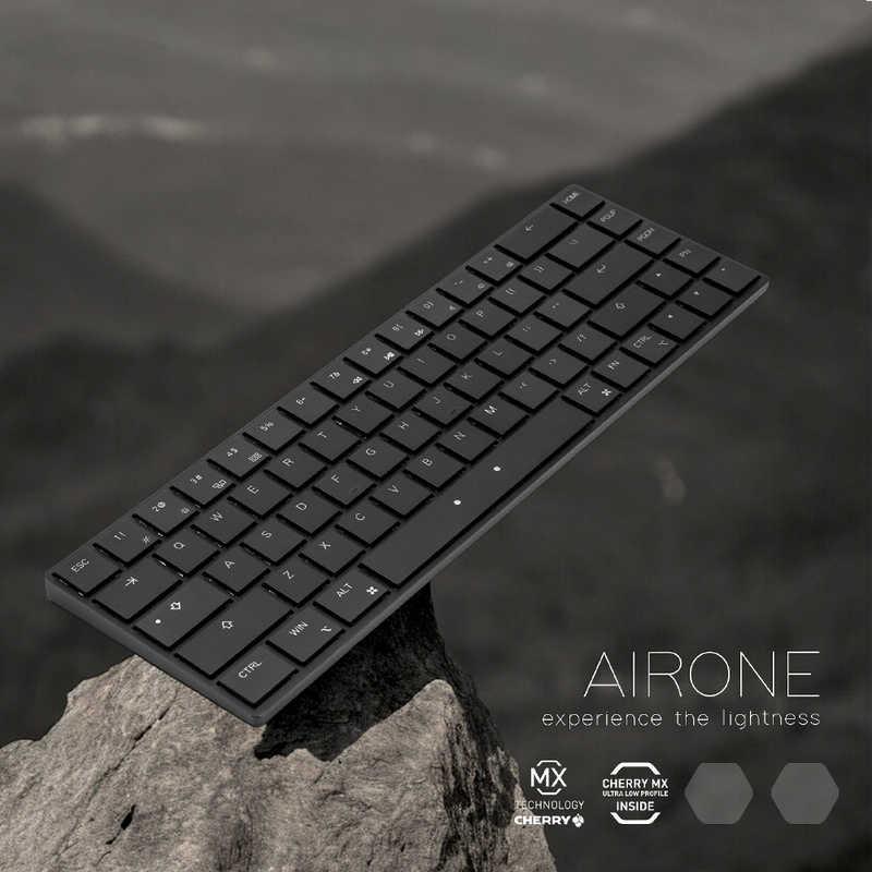 MISTEL キーボード Barocco AIRONE RGB(クリッキー・英語配列) ［有線