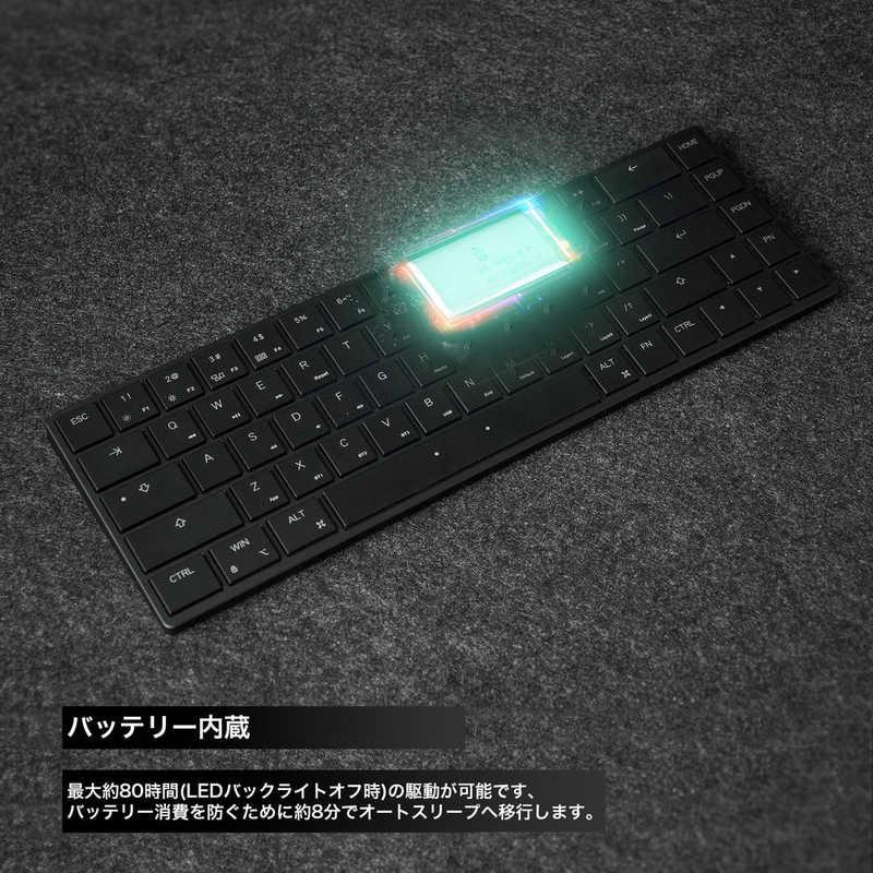 MISTEL　Barocco Mistel AIRONE RGB BT (US配列/クリッキー)　ML-MD68BT-U-CL/BK_12