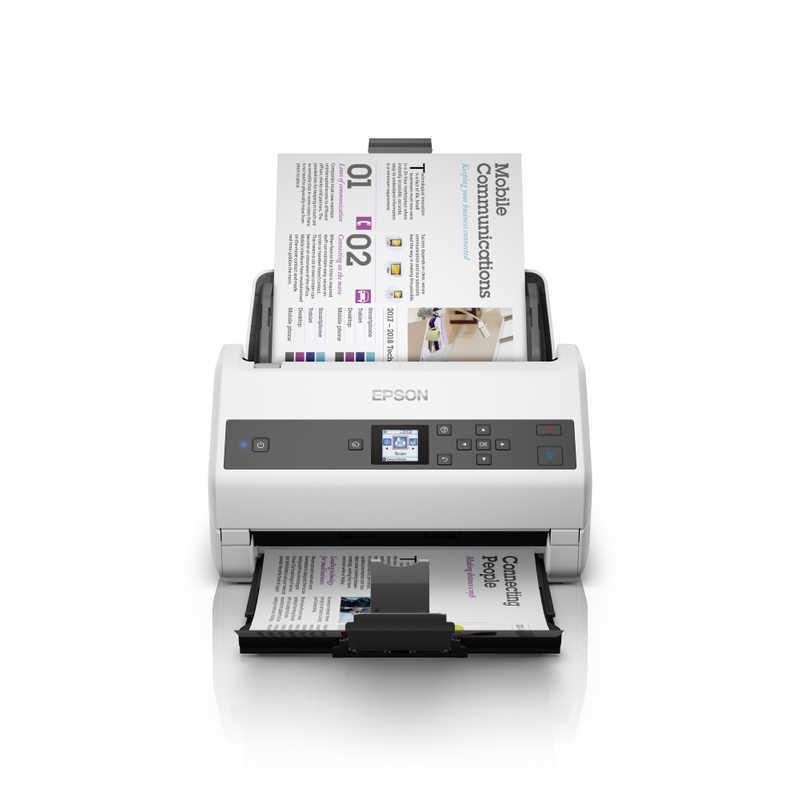エプソン　EPSON　A4シートフィードスキャナー 65枚/分　DS-870の画像