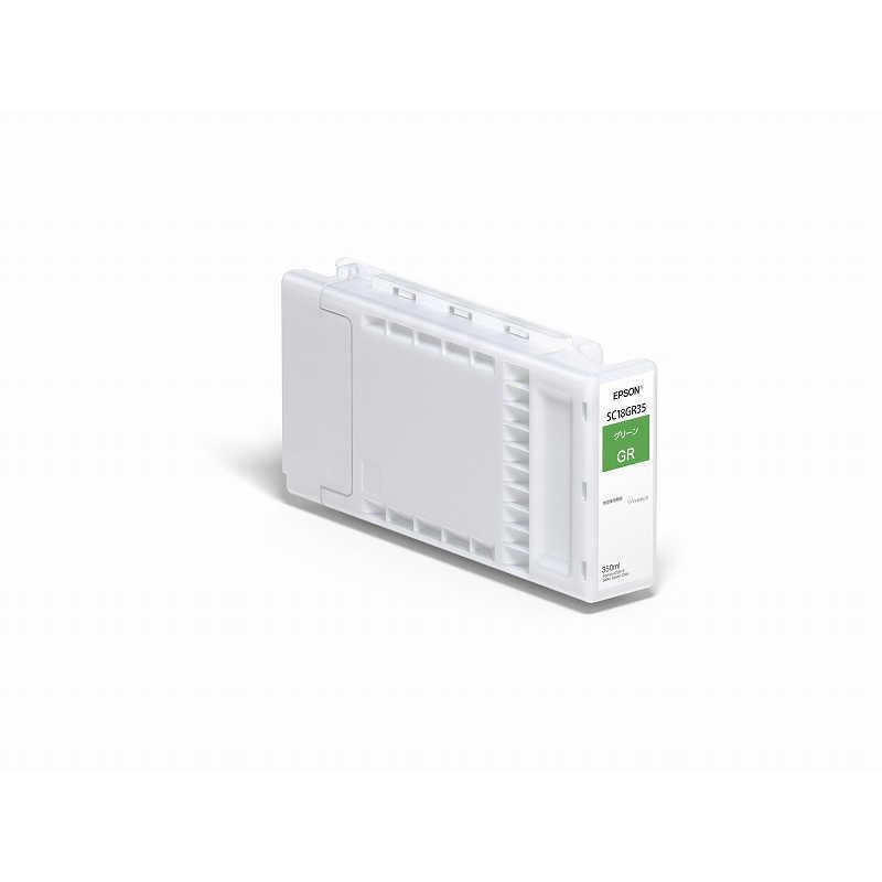 エプソン（EPSON） 純正プリンターインク グリーン 350ml SC18GR35