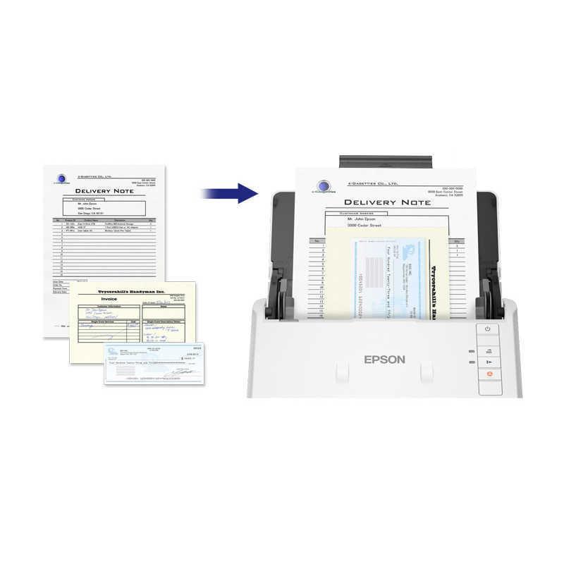 エプソン　EPSON　A4シートフィードスキャナー 35枚/分 USBモデル　DS-531の画像