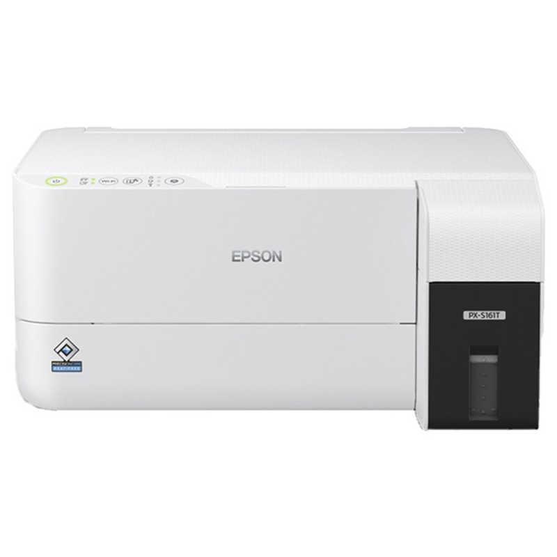 エプソン　EPSON　A4モノクロインクジェットプリンター エコタンク搭載モデル ［L判〜A4］ ホワイト　PX-S161T（Yahoo!・コジマYahoo!店）