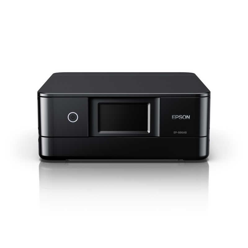 EPSON EP-886AB A4カラーインクジェット複合機 ブラック 【公式通販】