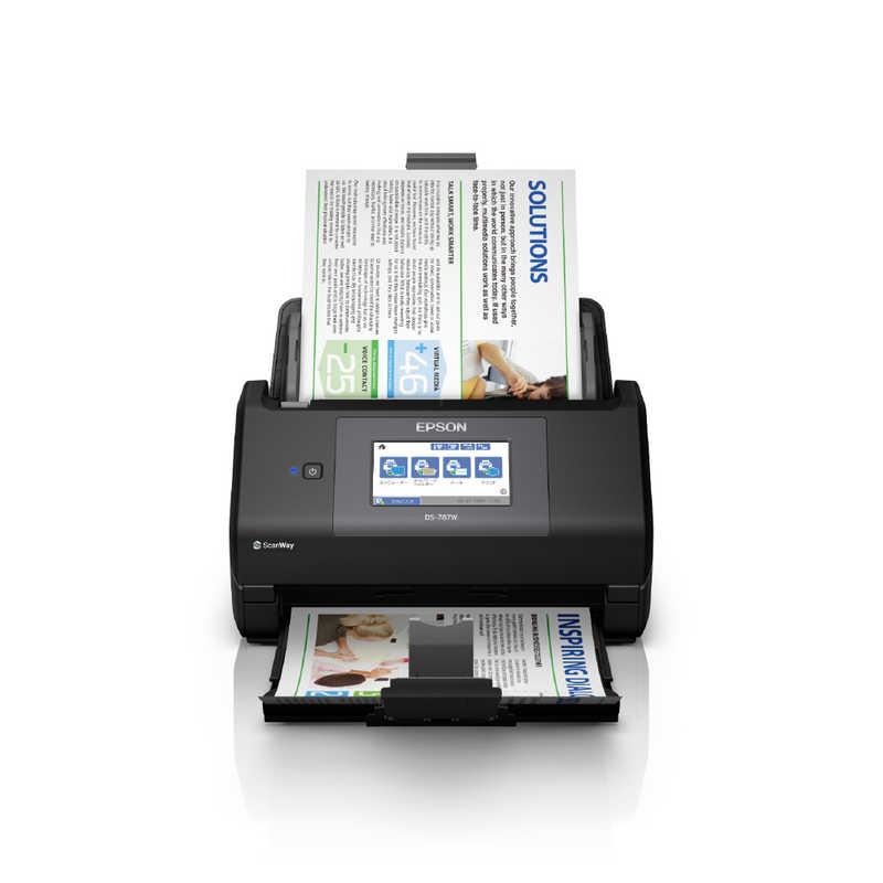 エプソン　EPSON　A4シートフィードスキャナー ［A4サイズ / Wi-Fi/USB］　DS-787Wの画像