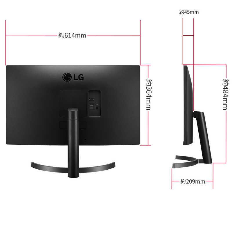 LG PCモニター ブラック [27型 /WQHD(2560×1440） /ワイド] 27QN600 
