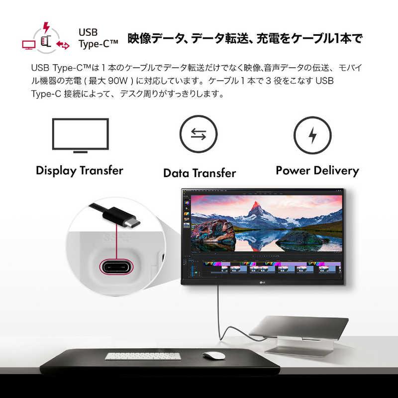 LG PCモニター ホワイト [27型 /4K(3840×2160) /ワイド LG PCモニター ホワイト [27型 /4K(3840×2160) /ワイド