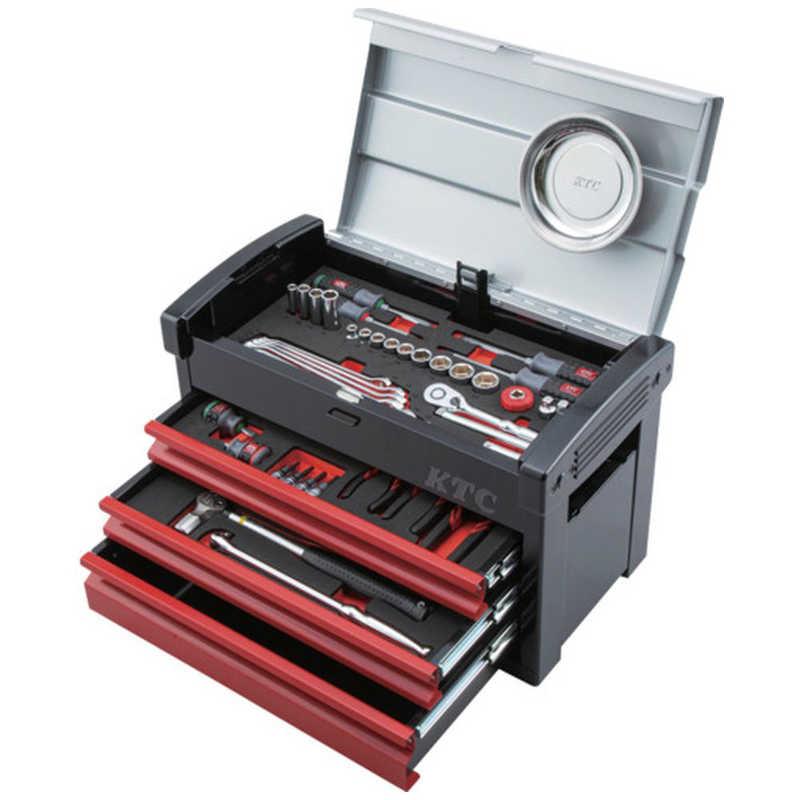 KTC KTC 工具セット(チェストタイプ)［66点］ SK3661E : コジマYahoo 