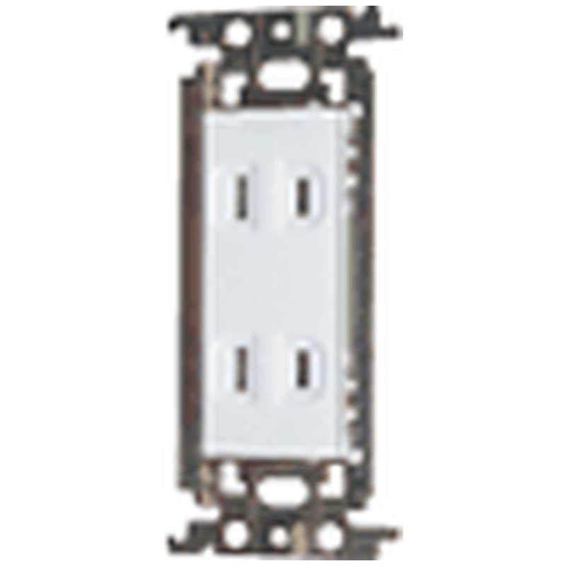 Panasonic（パナソニック） ダブルコンセント(金属枠) WTF1502WK