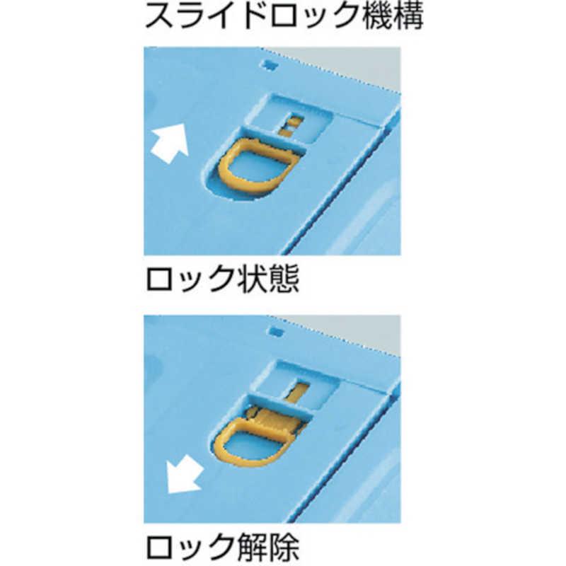 TRUSCO中山 トラスコ中山 薄型折りたたみコンテナスケル 50Lロックフタ