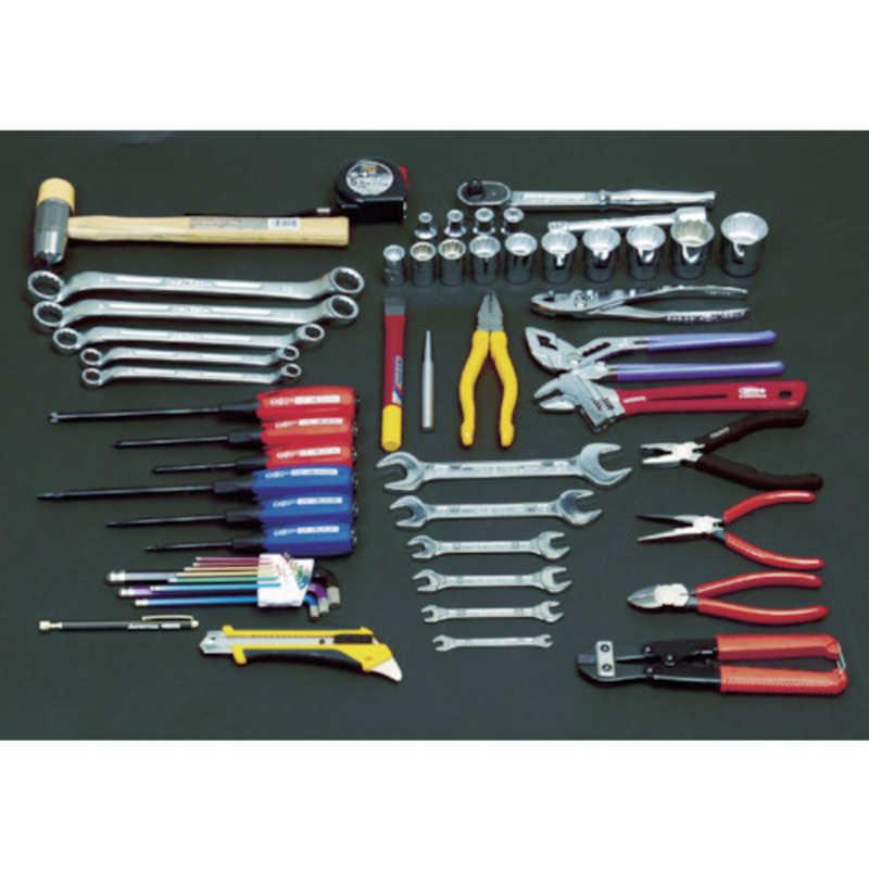 nissalcoニッサルコ工具セット TRUSCO中山 トラスコ中山 ピカイチ 産業用機械工具セット 49点 PKS1