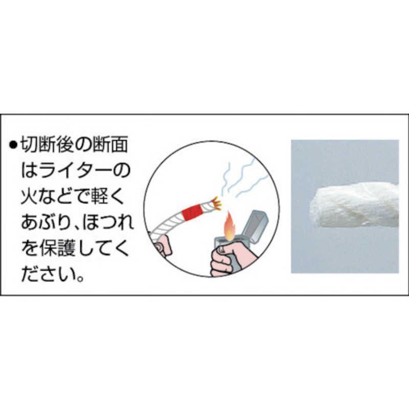 トラスコ中山　ビニロンロープ 3つ打 線径12mmX長さ100m　R12100_1