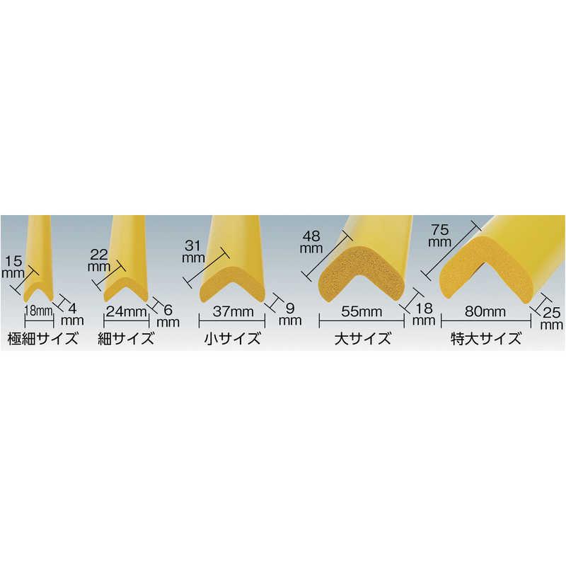 トラスコ中山　安心クッション L字型 小 10本入り イエロー　T10AC10｜y-kojima｜03