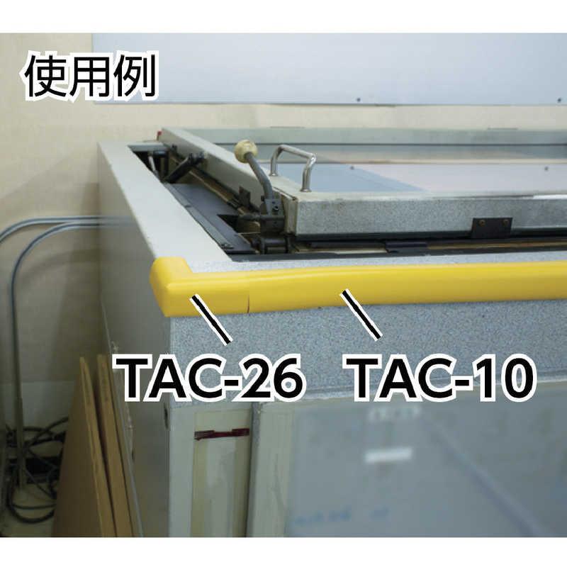 トラスコ中山　安心クッション コーナー用 細 30個入り クリア　T30CG05_3