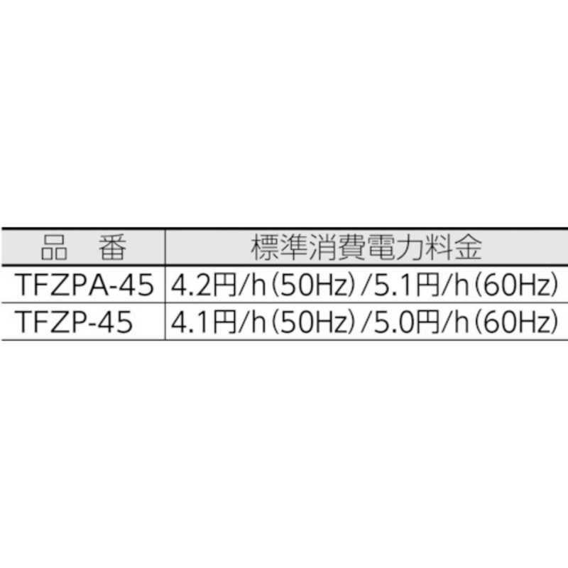 期間限定値引き トラスコ中山　全閉式アルミハネ工場扇ゼフィール (本体)　TFZPA45