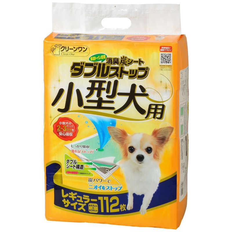 シーズイシハラ クリーワン 消臭炭シート ダブルストップ小型犬用 レギュラー １１２枚 ショウシュスミシートwsコガタr112 コジマpaypayモール店 通販 Paypayモール