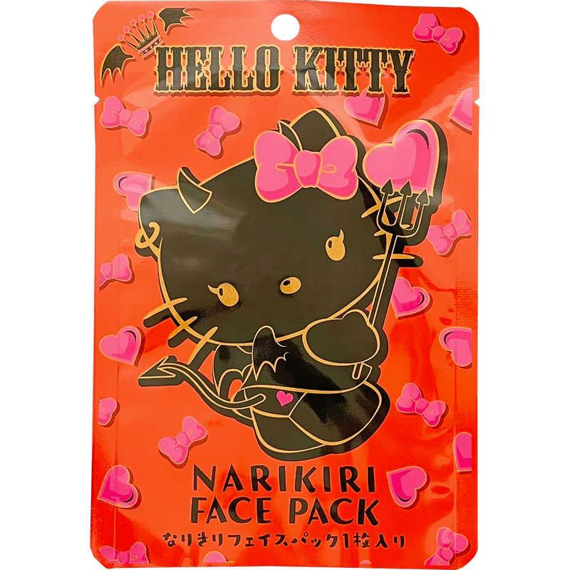 あすなろ舎 ハローキティ なりきりフェイスパック・小悪魔 1枚