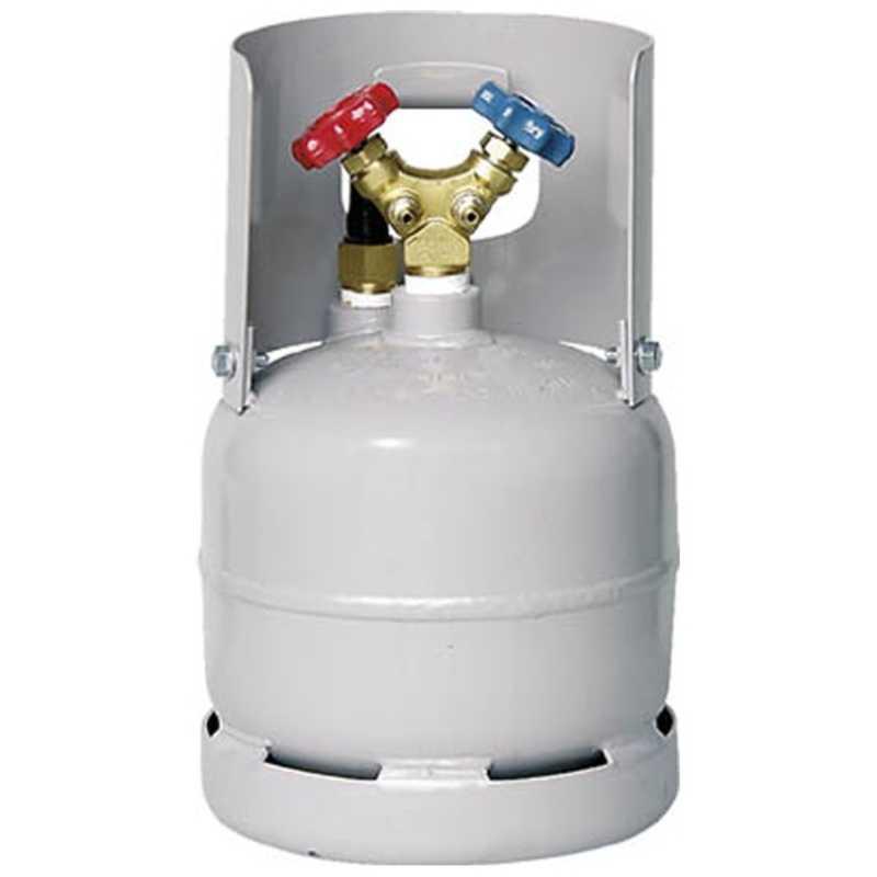 アサダ フロン回収ボンベ フロートセンサー付 6L 無記名 TF090 
