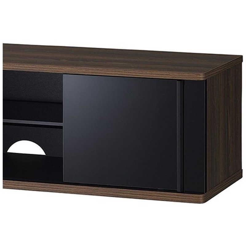 ハヤミ工産 テレビ台 目安：〜55型対応 ブラック TV-SD1250B 