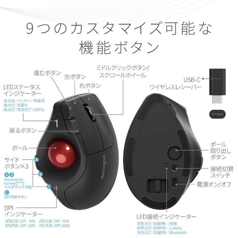 ケンジントン ProFit Ergo TB675 Vertical ワイヤレストラックボール