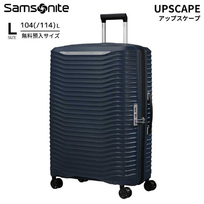 サムソナイト　アップスケープ スピナー75 大容量×超軽量スーツケース Lサイズ アップスケープ ( UPSCAPE ) ［TSAロック搭載］ ブルーナイト　KJ1＊01003 サムソナイト アップスケープ スピナー75 大容量×超軽量スーツケース L