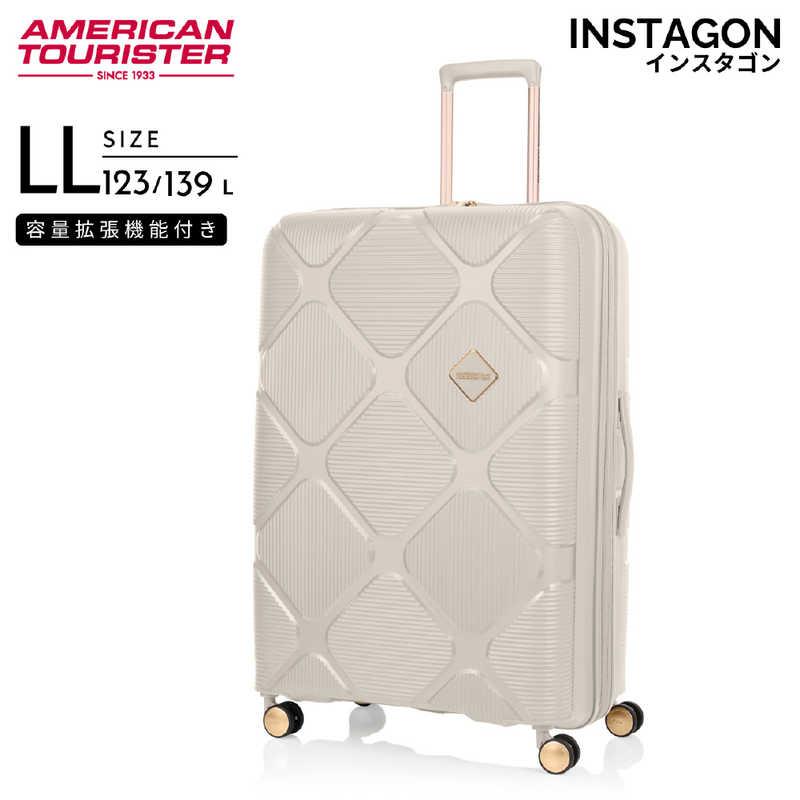 アメリカンツーリスター　拡張機能付きキャリー 超大容量 ( LLサイズ ) INSTAGON ( インスタゴン ) ［ TSAロック搭載 ］ クリーム　HJ4＊35017 アメリカンツーリスター 拡張機能付きキャリー 超大容量 ( LLサイズ