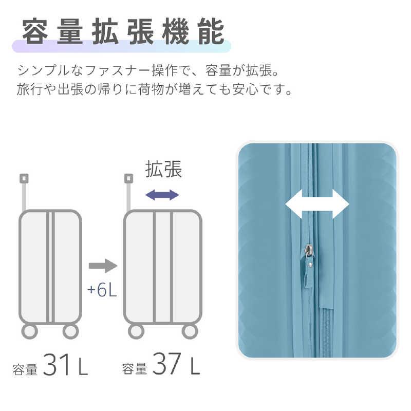 アメリカンツーリスター 拡張機能付スーツケース 機内持込 Sサイズ 1〜3泊にオススメ SQUASEM ( スクアセム ) ［TSAロック搭載］ パステルイエロー QJ2＊66005の画像
