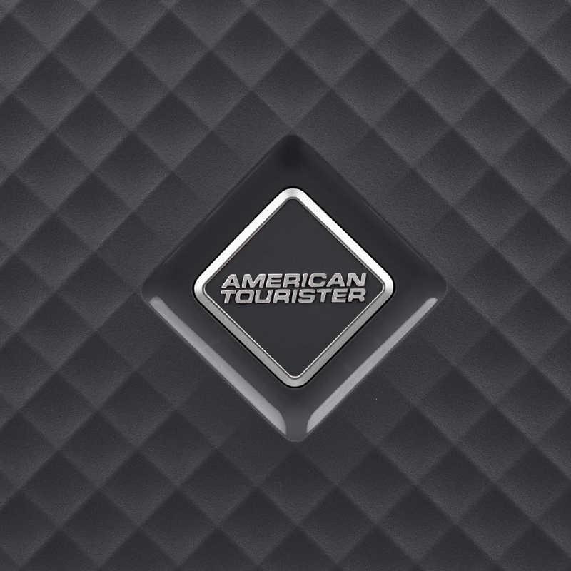 アメリカンツーリスター 拡張機能付スーツケース 機内持込 Sサイズ 1〜3泊にオススメ SQUASEM ( スクアセム ) ［TSAロック搭載］ チタニウム QJ2＊93005の画像