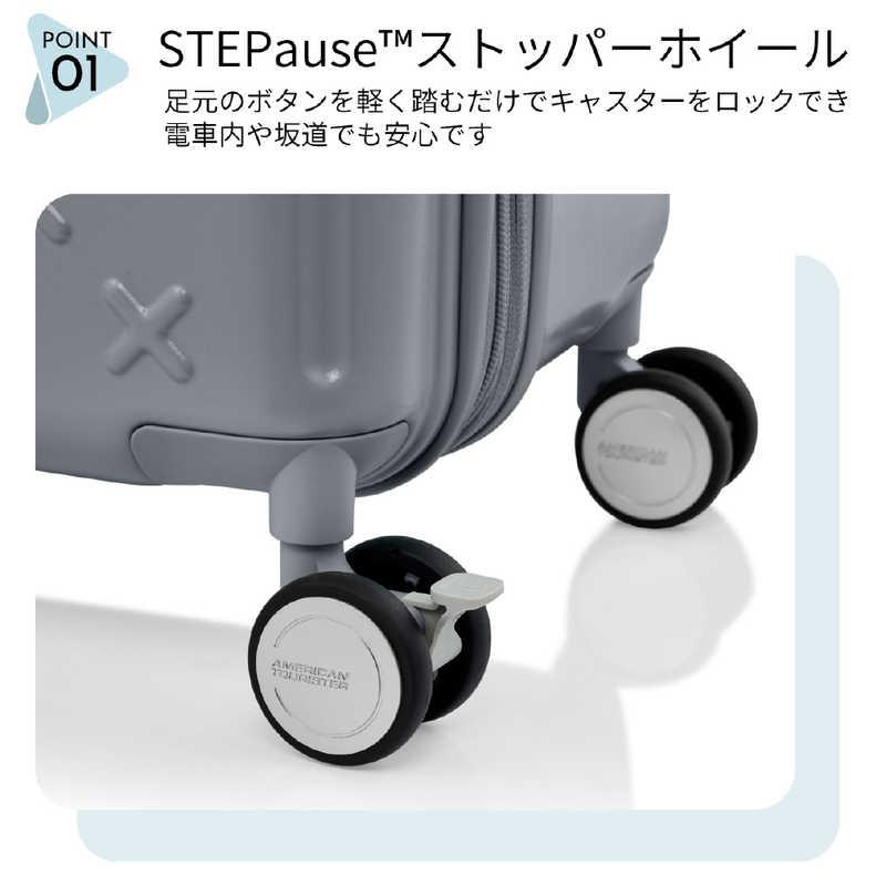 キャスターストッパー付キャリー 拡張機能付 無料預け入れ Mサイズ PAXTRA ( パクストラ ) スピナー66 EXP ［TSAロック搭載］ グレー UH1＊08002の画像