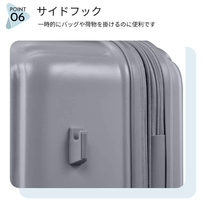 キャスターストッパー付キャリー 拡張機能付 無料預け入れ Mサイズ PAXTRA ( パクストラ ) スピナー66 EXP ［TSAロック搭載］ ミントグリーン UH1＊74002の画像