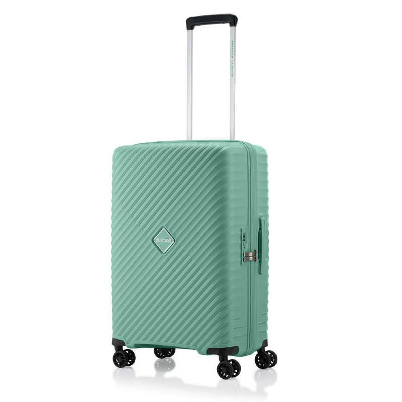 アメリカンツーリスター　軽量スーツケース 止水ファスナー Mサイズ 無料預け入れ ダイアジップ (DIAZIP) ［TSAロック搭載］ グリーン　UI5＊04002 アメリカンツーリスター 軽量スーツケース 止水ファスナー Mサイズ