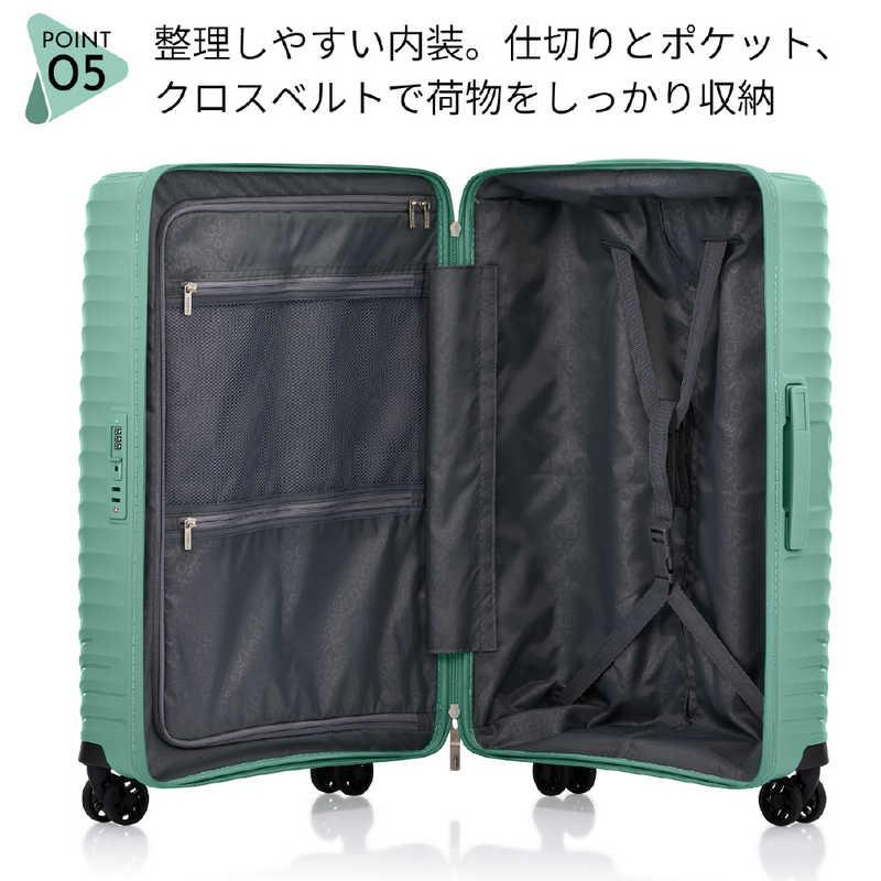 アメリカンツーリスター　軽量スーツケース 止水ファスナー Mサイズ 無料預け入れ ダイアジップ (DIAZIP) ［TSAロック搭載］ クリーム　UI5＊35002 アメリカンツーリスター 軽量スーツケース 止水ファスナー Mサイズ