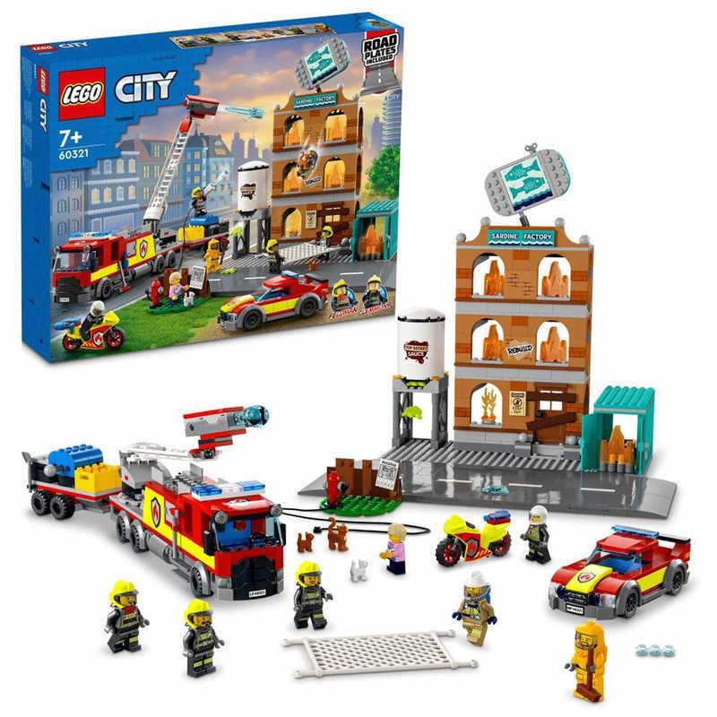レゴジャパン　LEGO（レゴ） 60321 シティ 消防訓練　