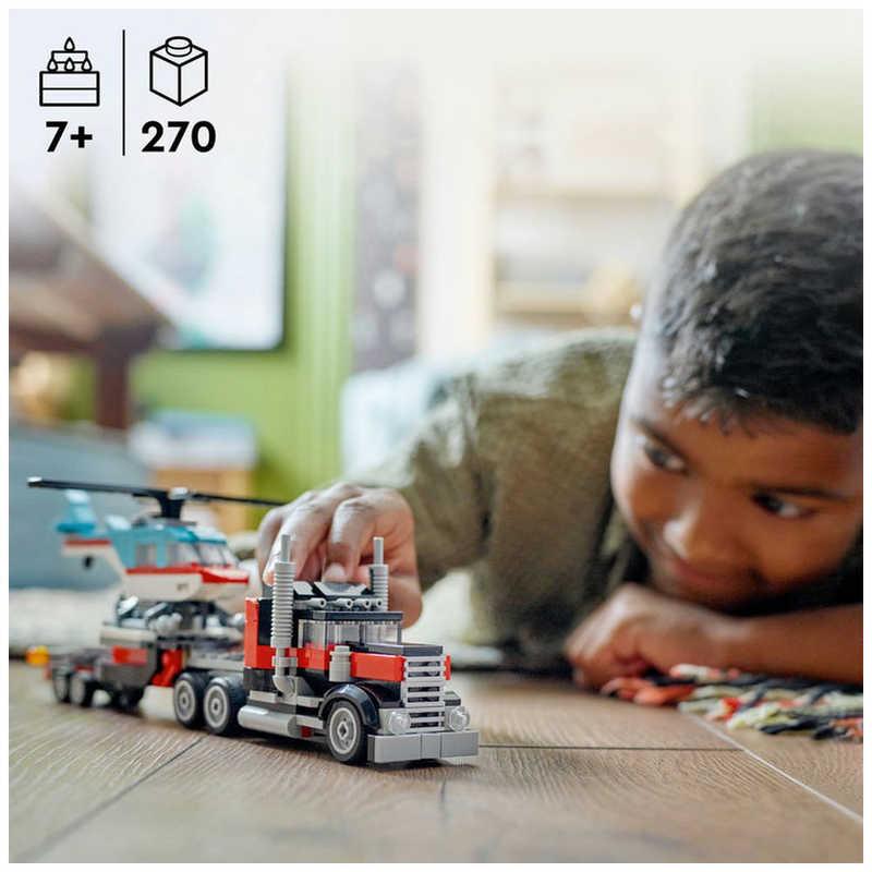 レゴジャパン LEGO(レゴ) 31146 ヘリコプターをのせたトラック